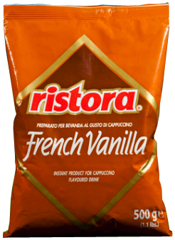 Капучино растворимый со вкусом ванили «Ristora»,  Италия